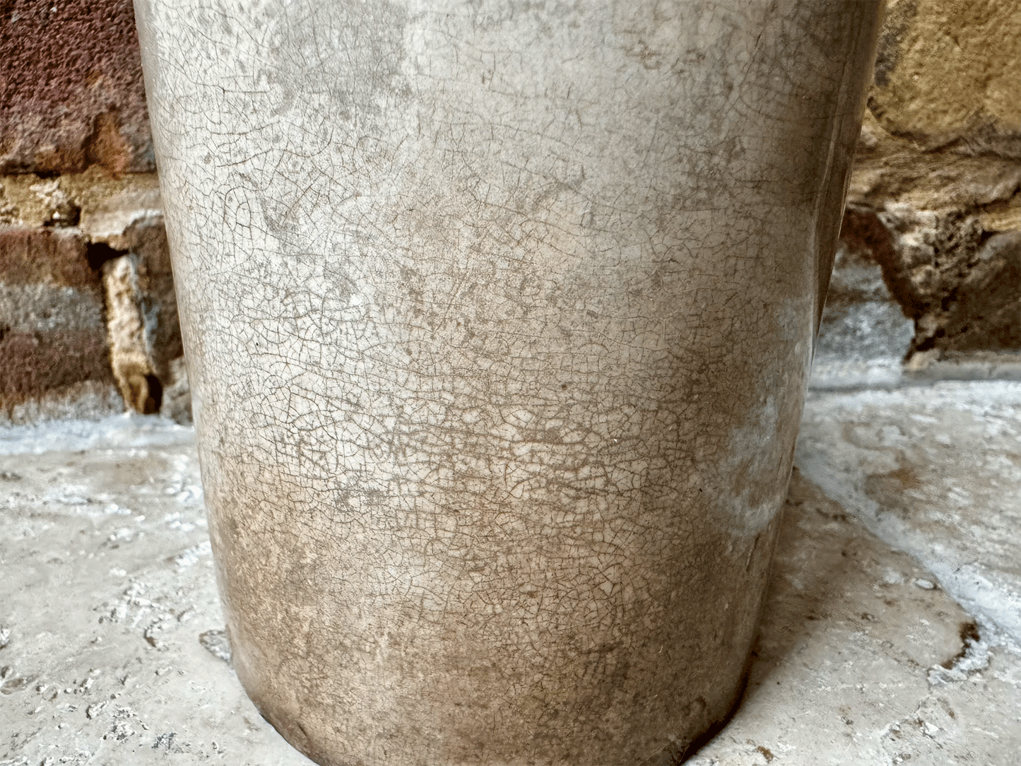 rare extra large antique french white ironstone confiture pot advertising felix potin saindoux