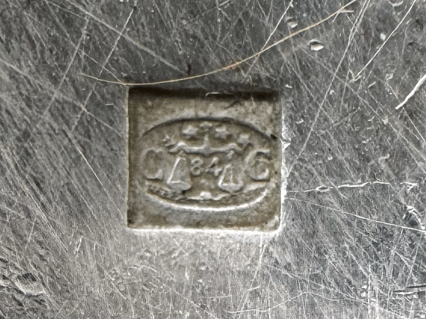 antique christofle rubans large flatware serving set fork spoon