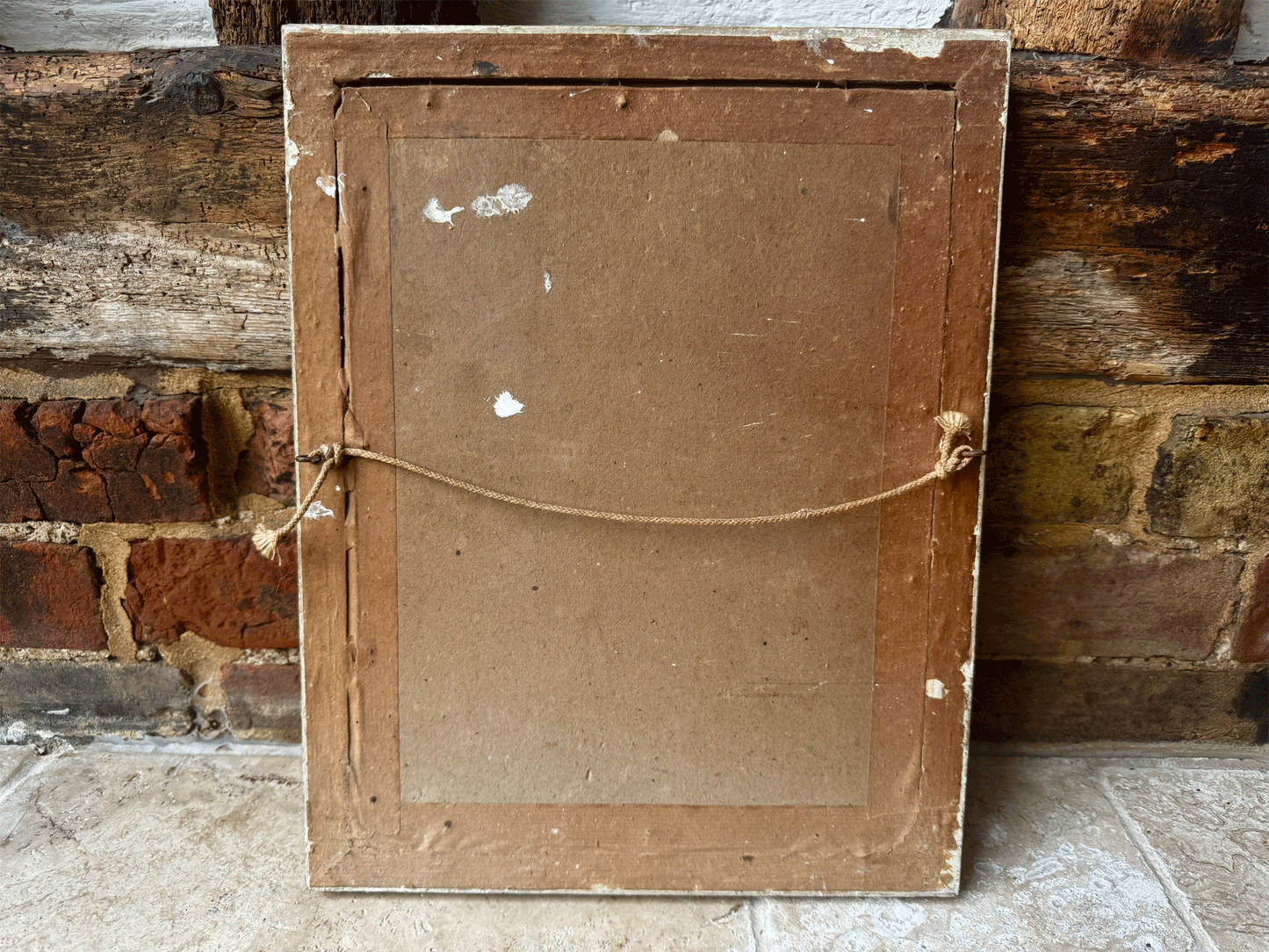 antique french artwork moody painting pencil drawing amiens town city street scene berthe mackiewicz