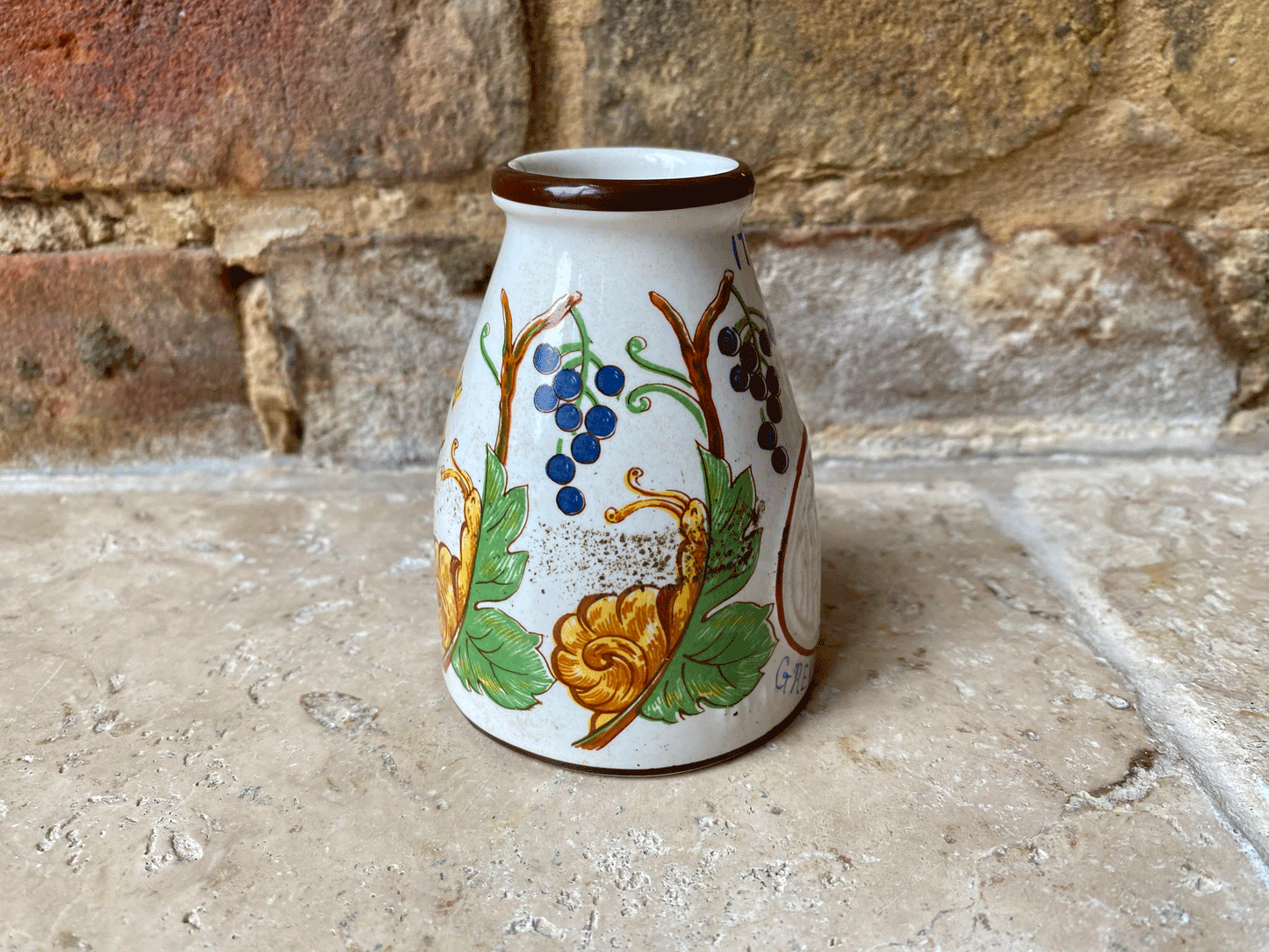rare antique french grey poupon dijon mustard decorative advertising commemmorative pot snails