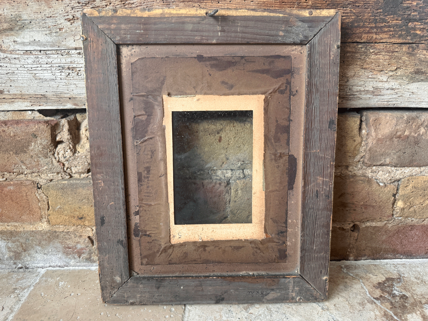 antique french gilded gilt large wooden picture photo frame decorative rustic interior