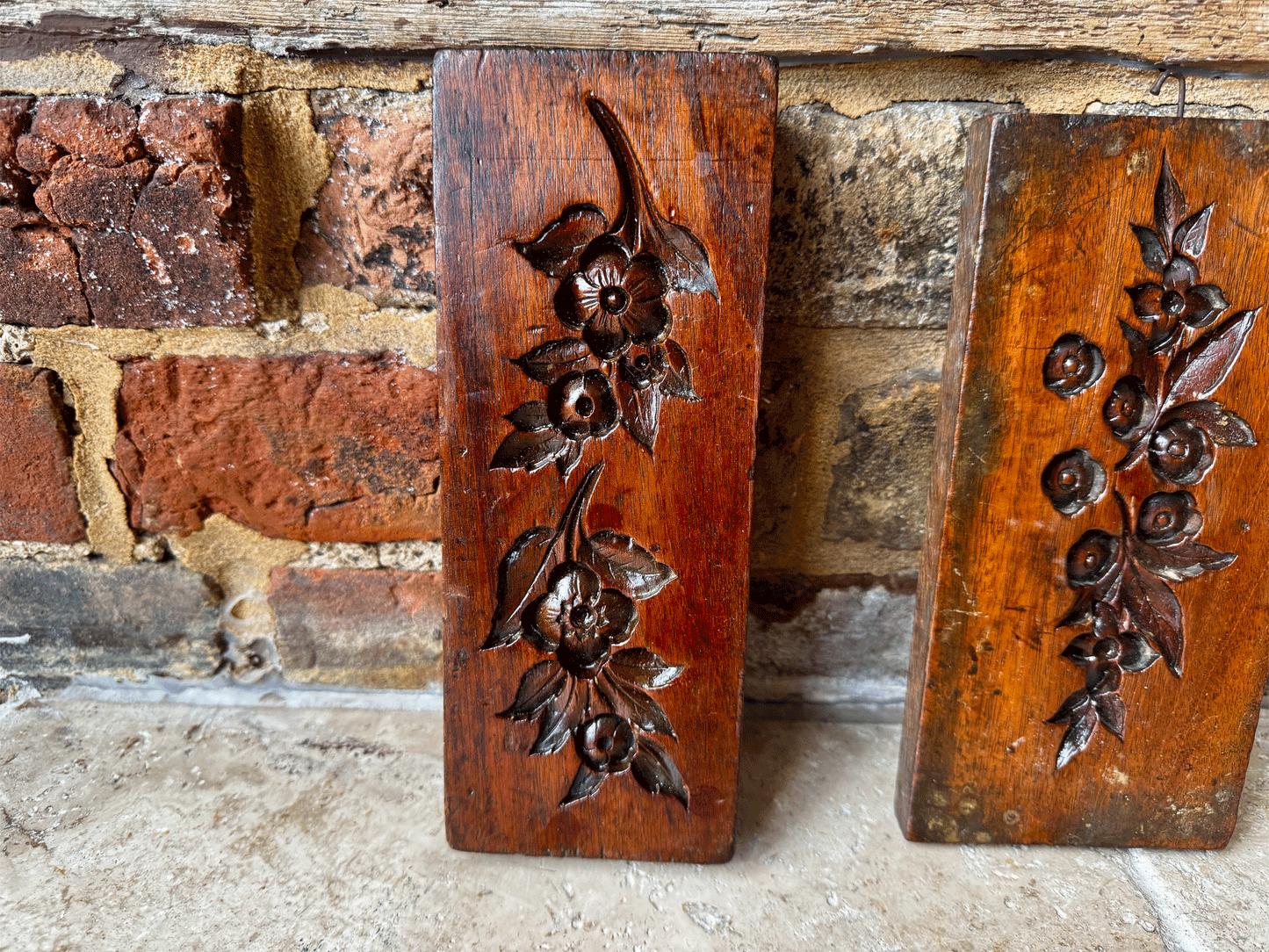 antique victorian deeply carved icing sugar cake mould hawthorn marriage symbolism