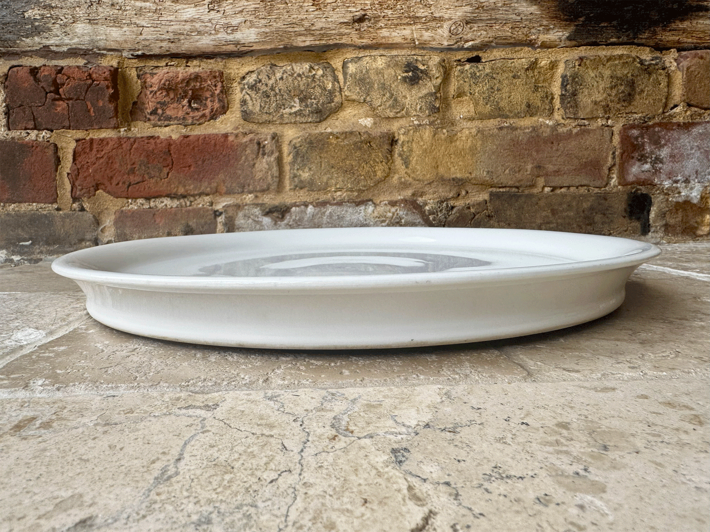 antique white ironstone extra large plain white ironstone cake stand patisserie platter