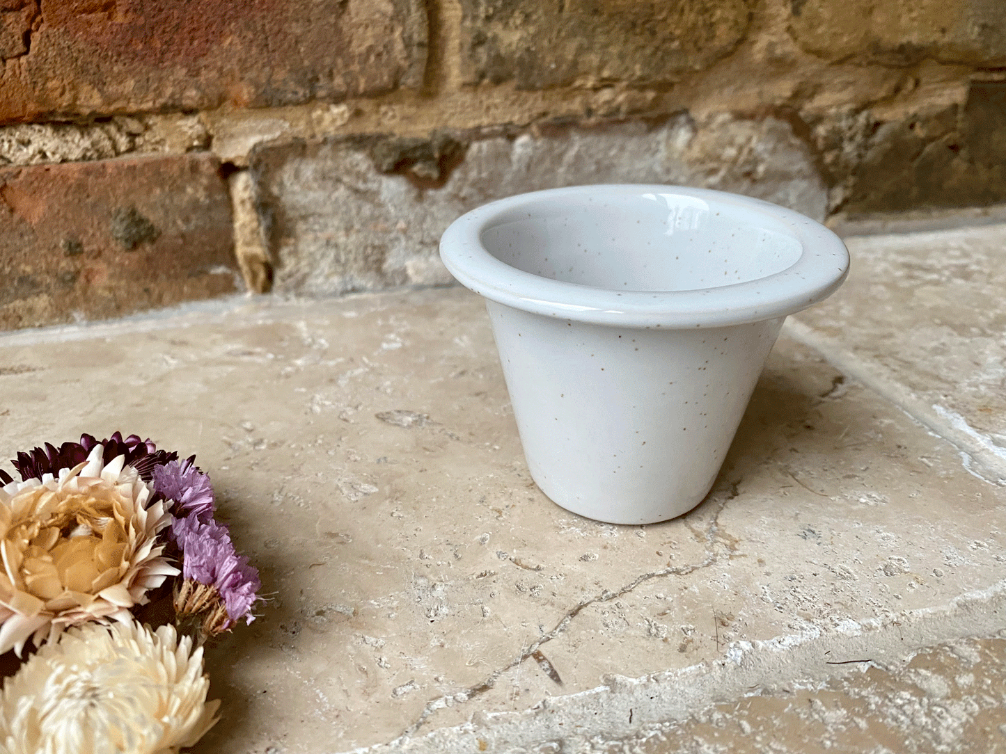 vintage french white ironstone stoneware cheese strainer pot faisaille rustic interior