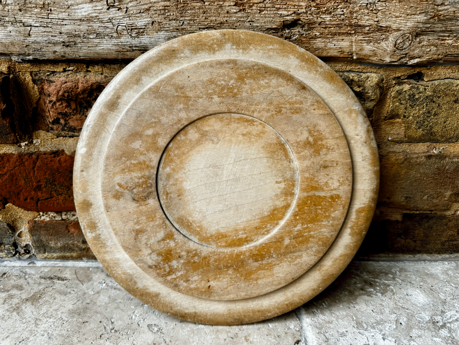 atique english early 20th century carved wooden treen breadboard bramhall