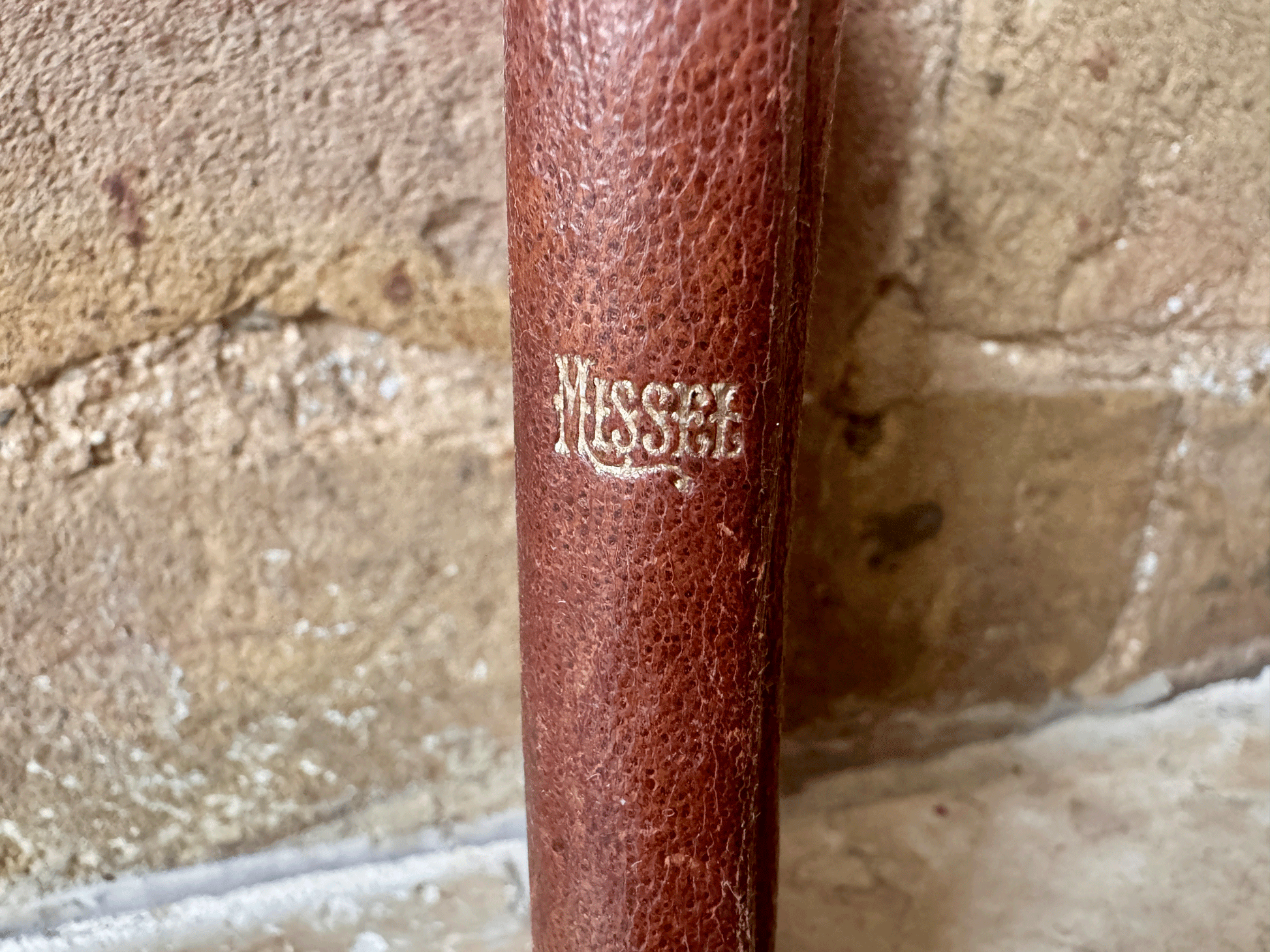 antique french leather bound floral decoration missel roman catholic prayer book