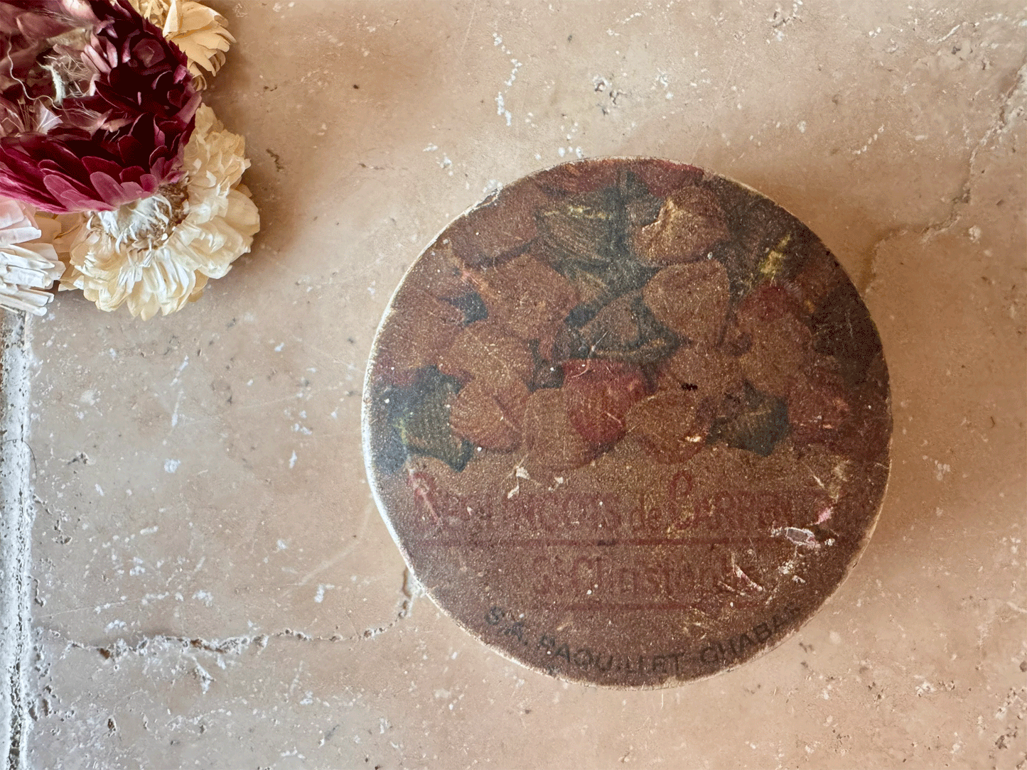 vintage french advertising tin shelfie rustic nterior decor berlingots 