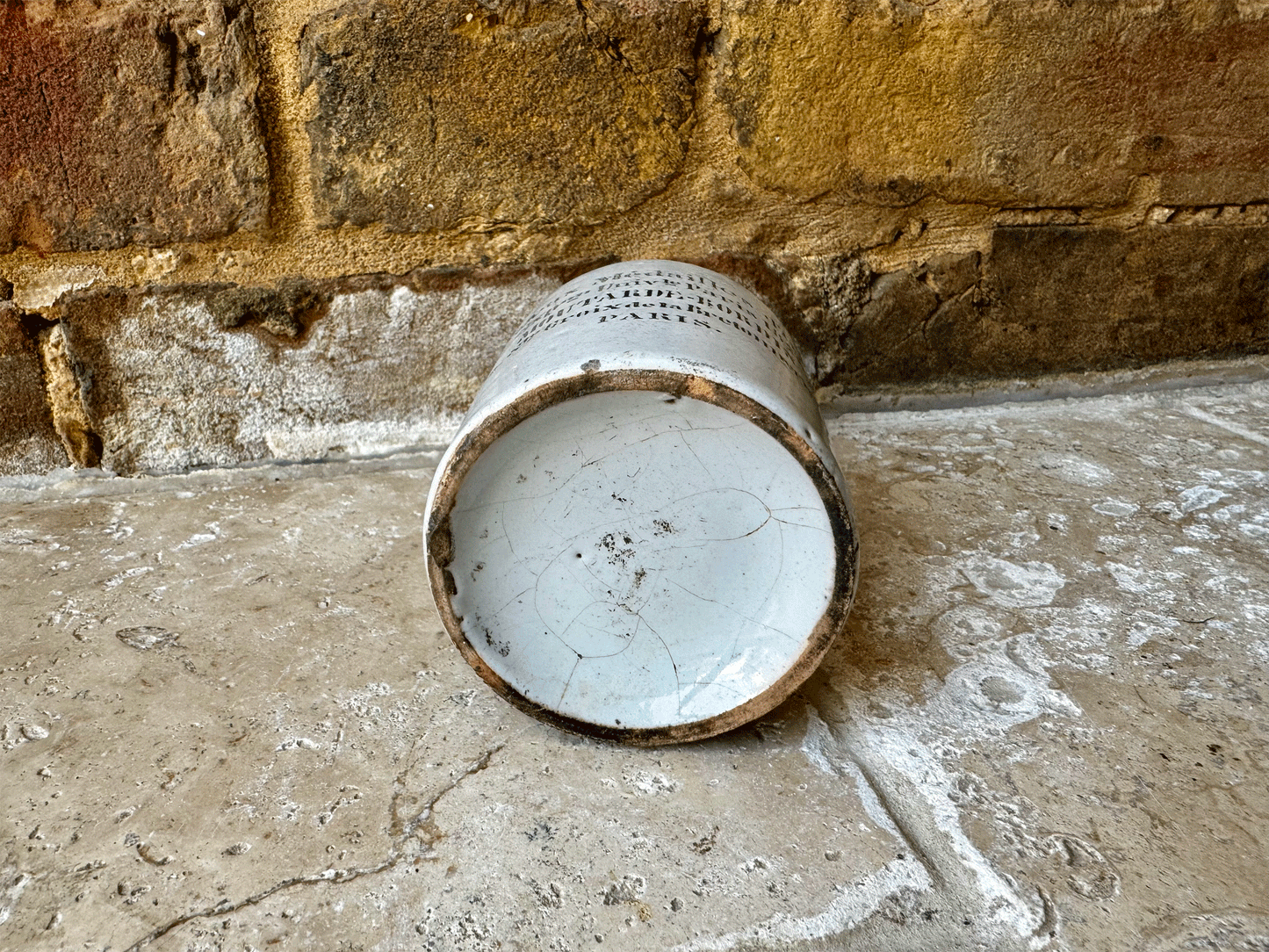 antique french white stoneware mustard advertising pot moutarde bordin paris