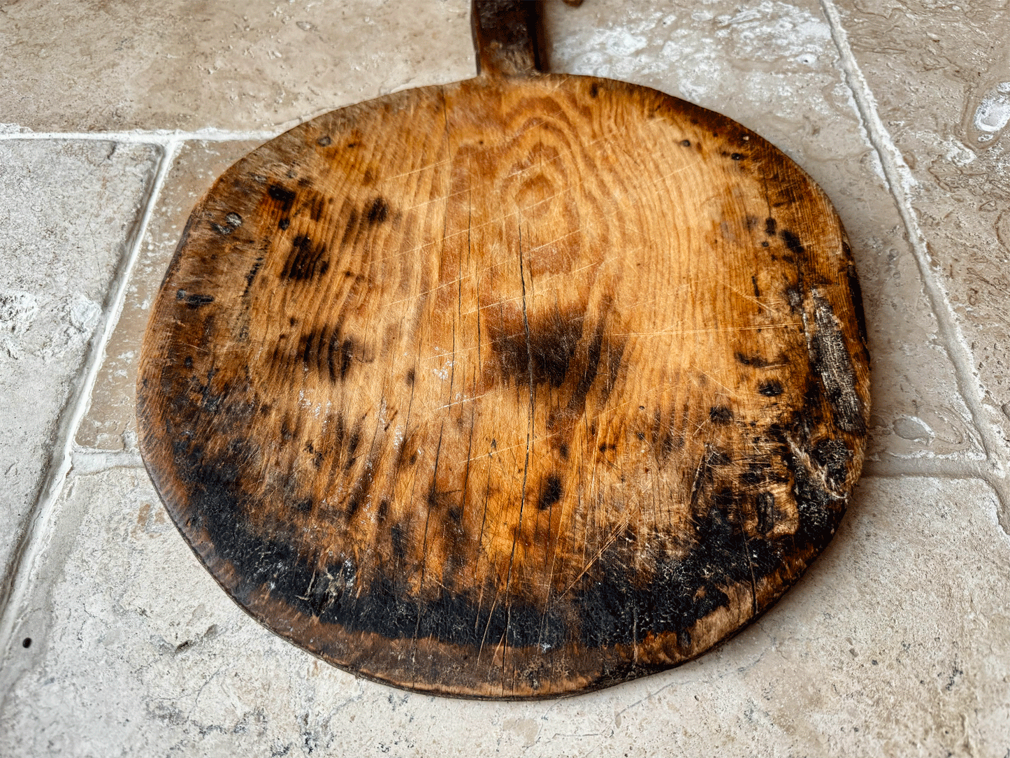 rare antique 19th century 1800s rustic primitive dough bread cutting board