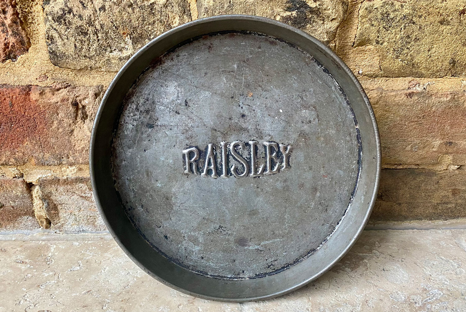 Decorative Advertising Cake Tin for Brown Polson's Raisley Flour