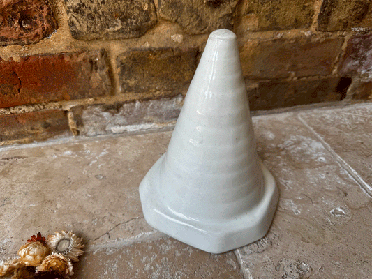 rare antique victorian large layered stepped steeped steeple ironstone jelly blancmange culinary mould copeland