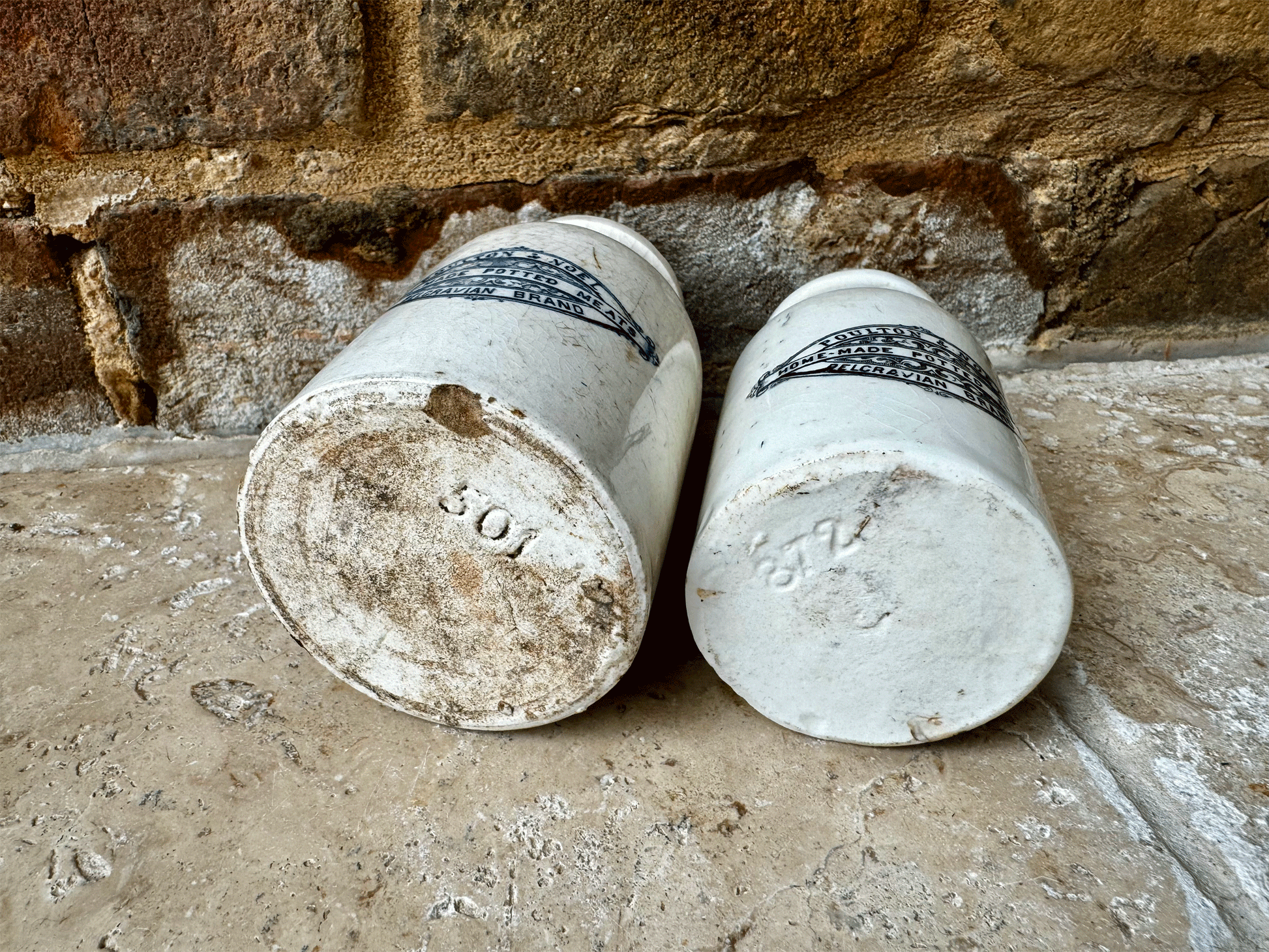 rare antique english ironstone advertising pot poulton nowl english bavarian preparations