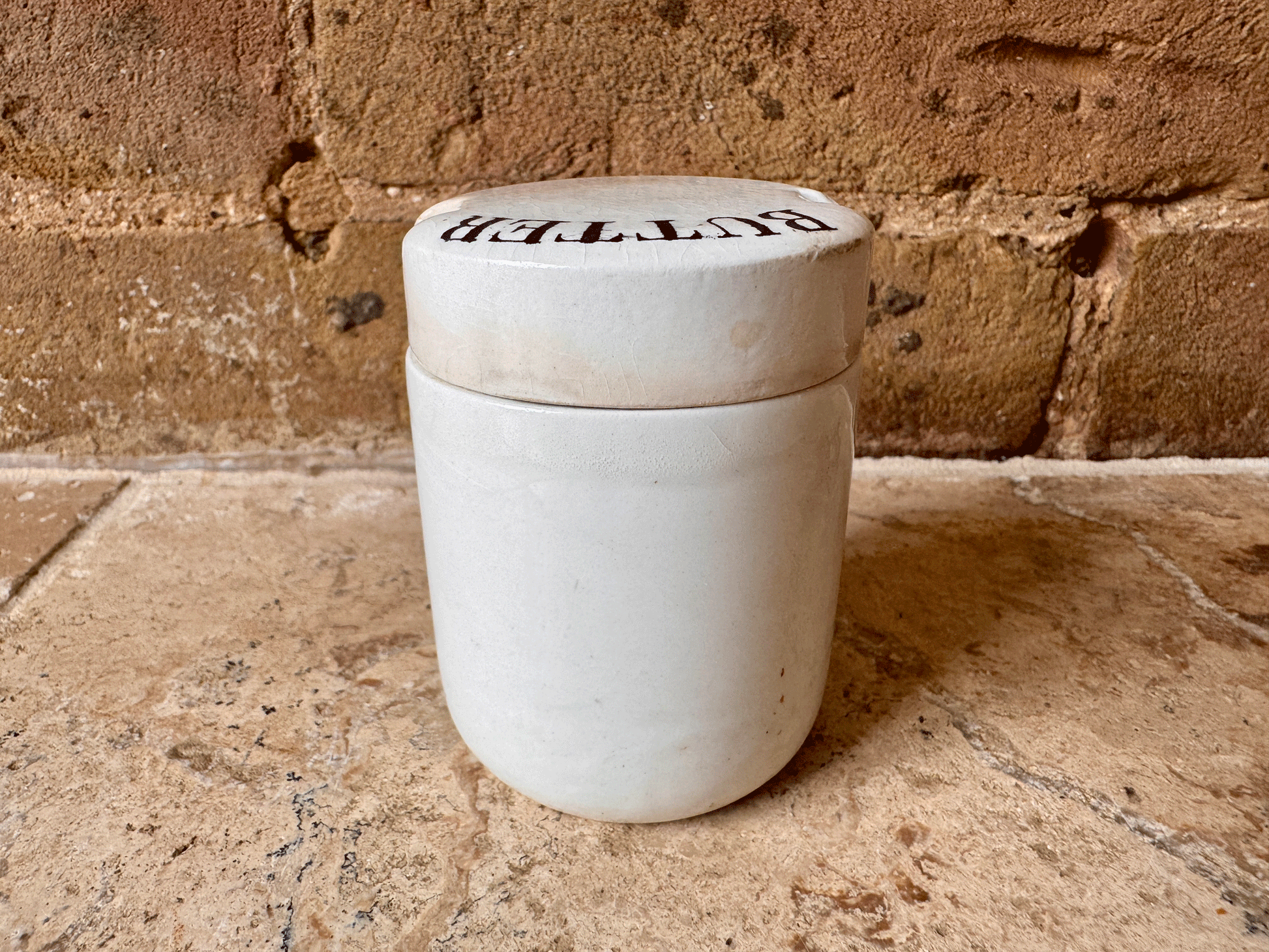 antique edwardian white ironstone coracle butter pot picnic dish