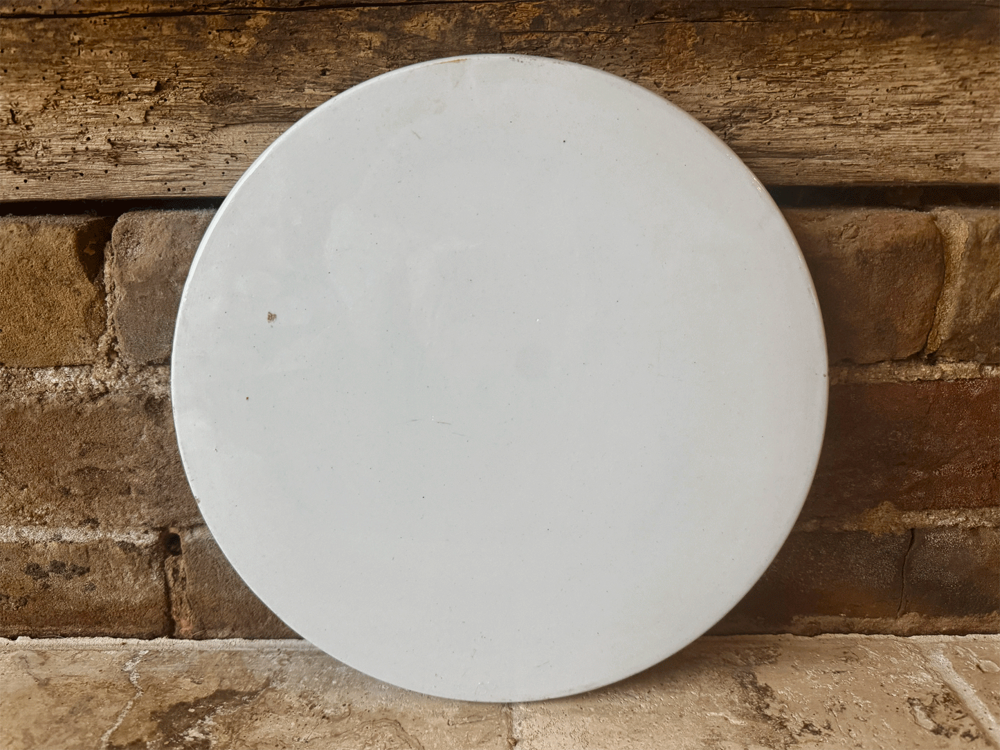 large antique edwardian rare white ironstone scale plate black transferware advertising w t avery