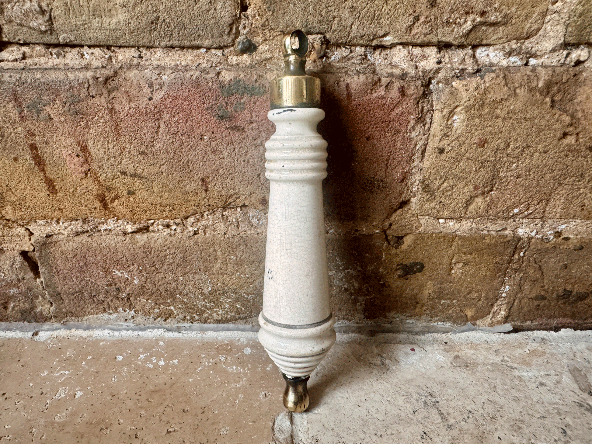 rare antique edwardian white ironstone cistern toilet lavatory loo pull handle black transferware typography