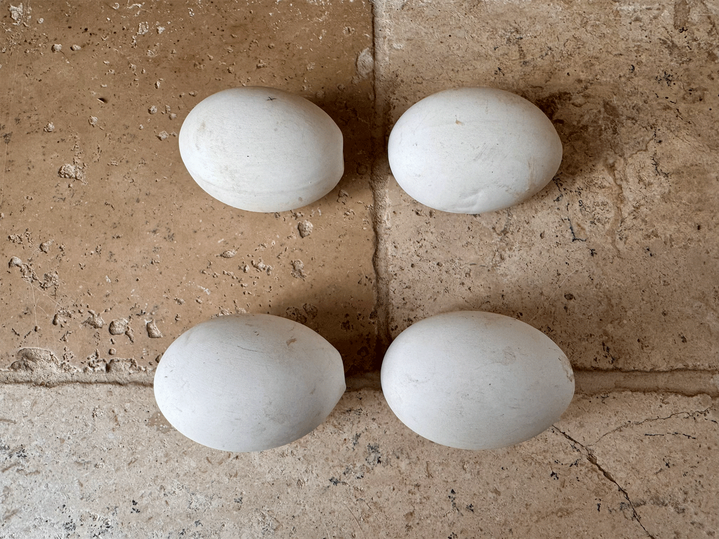 vintage antique english dummy broody laying egg stoneware hollow eltex