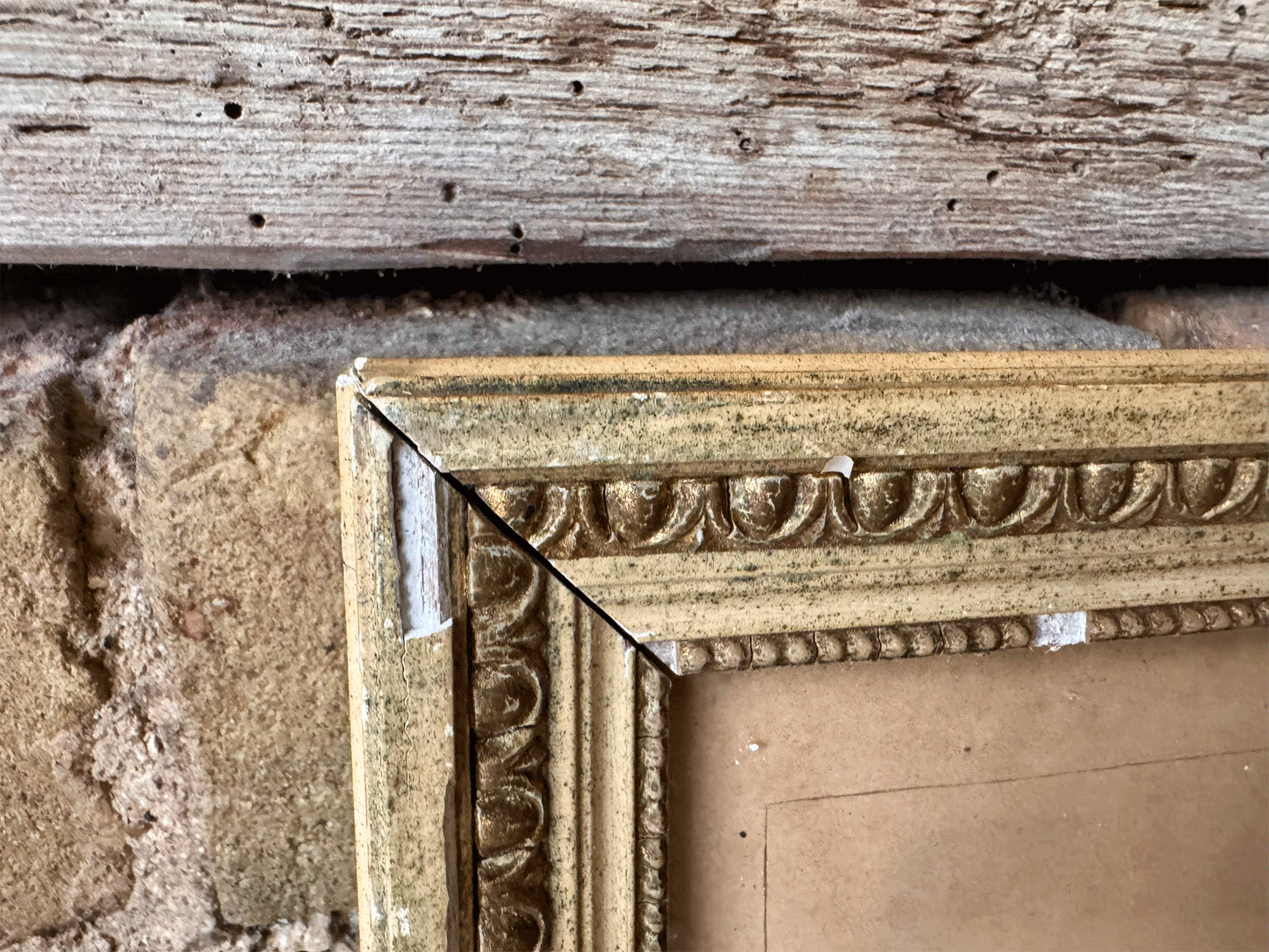 antique french siged dated village riverside country landscape watercolour painting framed