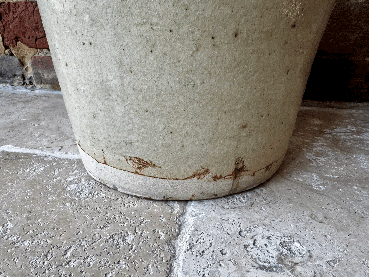 antique rustic french huge chunky stoneware jug vase decorative table centrepiece