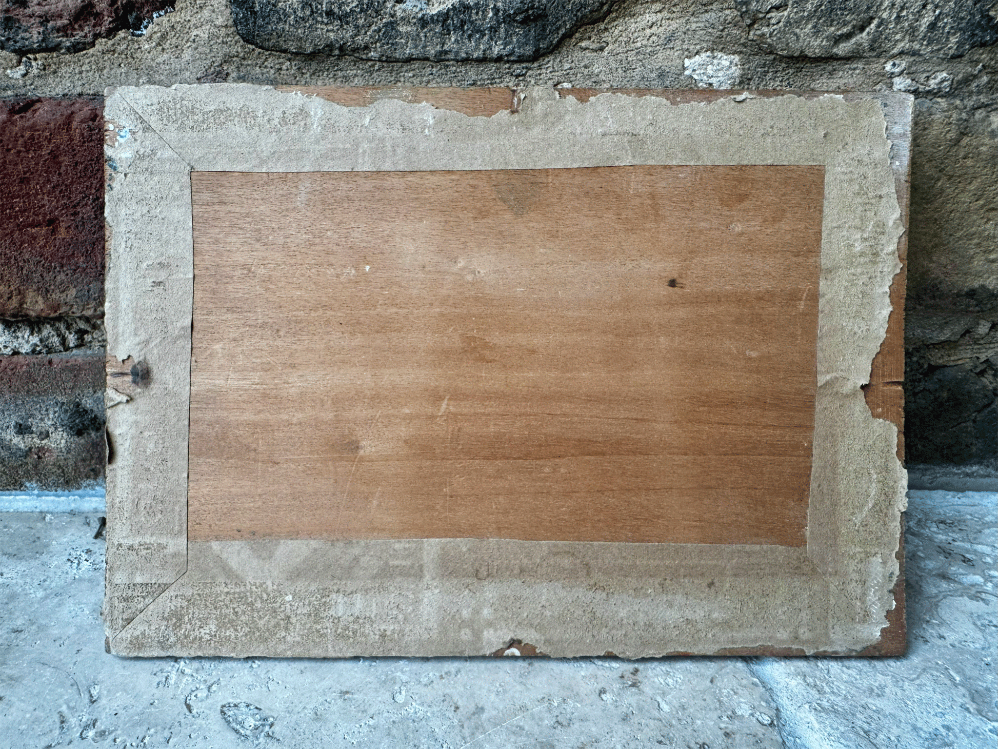 antique french floral composition oil painting board signed boucher 1905