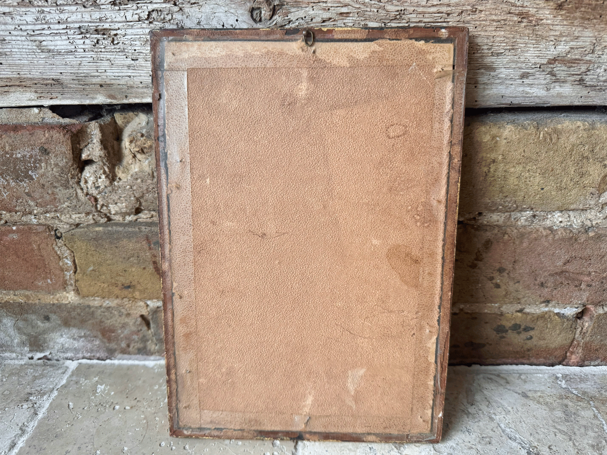 antique french signed framed watercolour painting 1934 malicorne loire valley country village scene