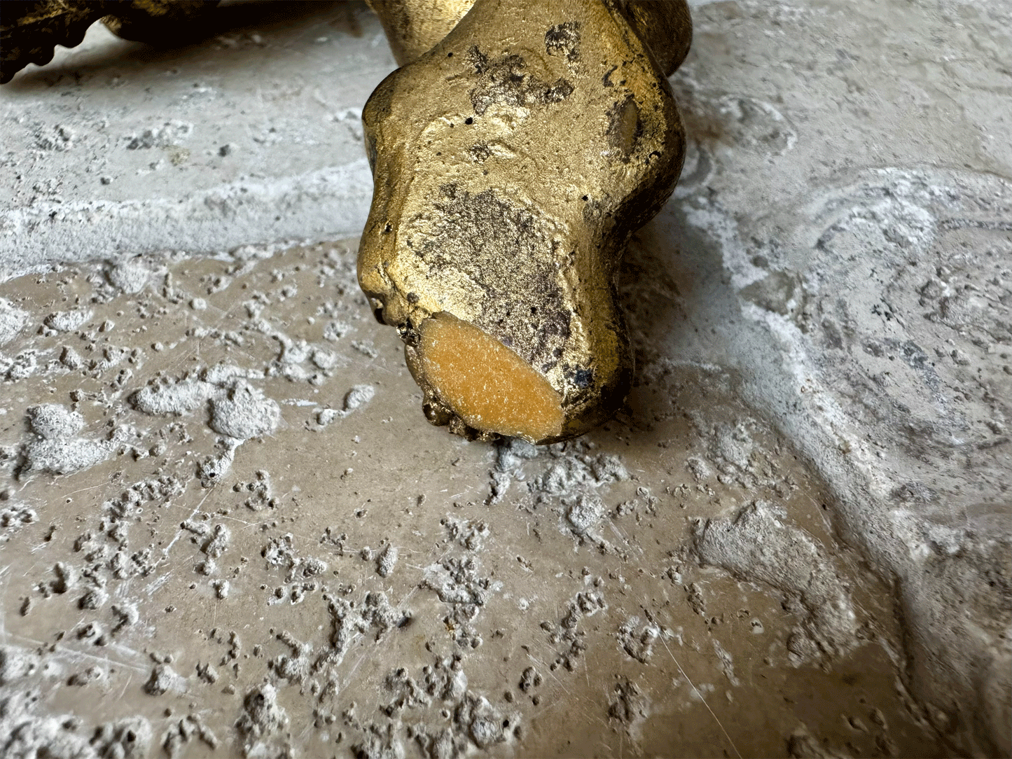 antique french gilded gilt gold cherub violin vintage christmas decor