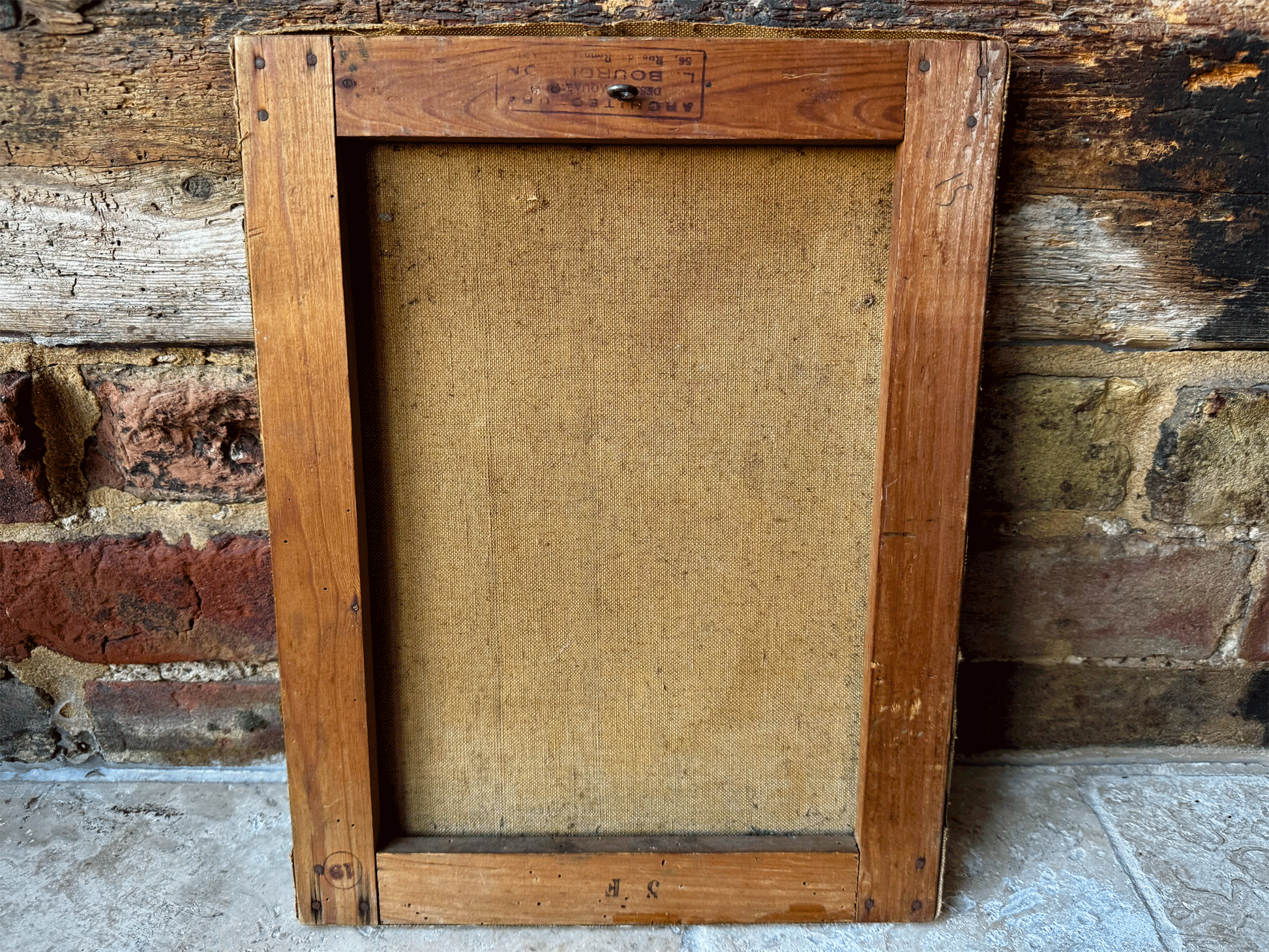 antique french floral still life vase flowers oil canvas impasto moody tones hues