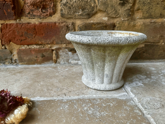 antique french rustic stoneware gardenalia planter