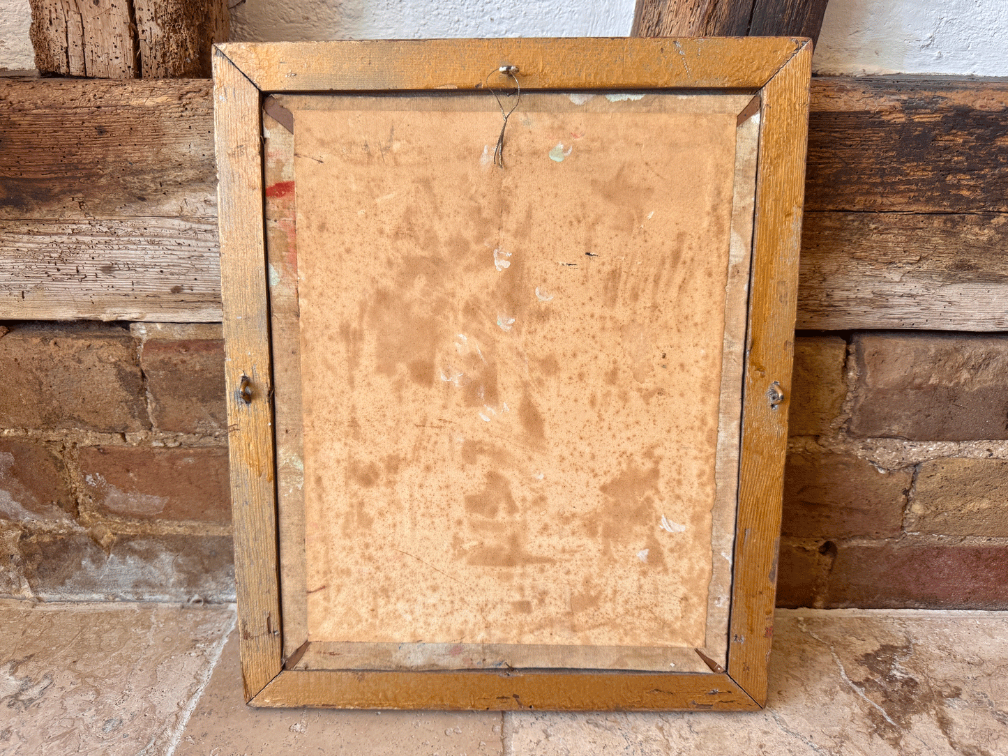 Antique French Signed and Framed Floral Painting