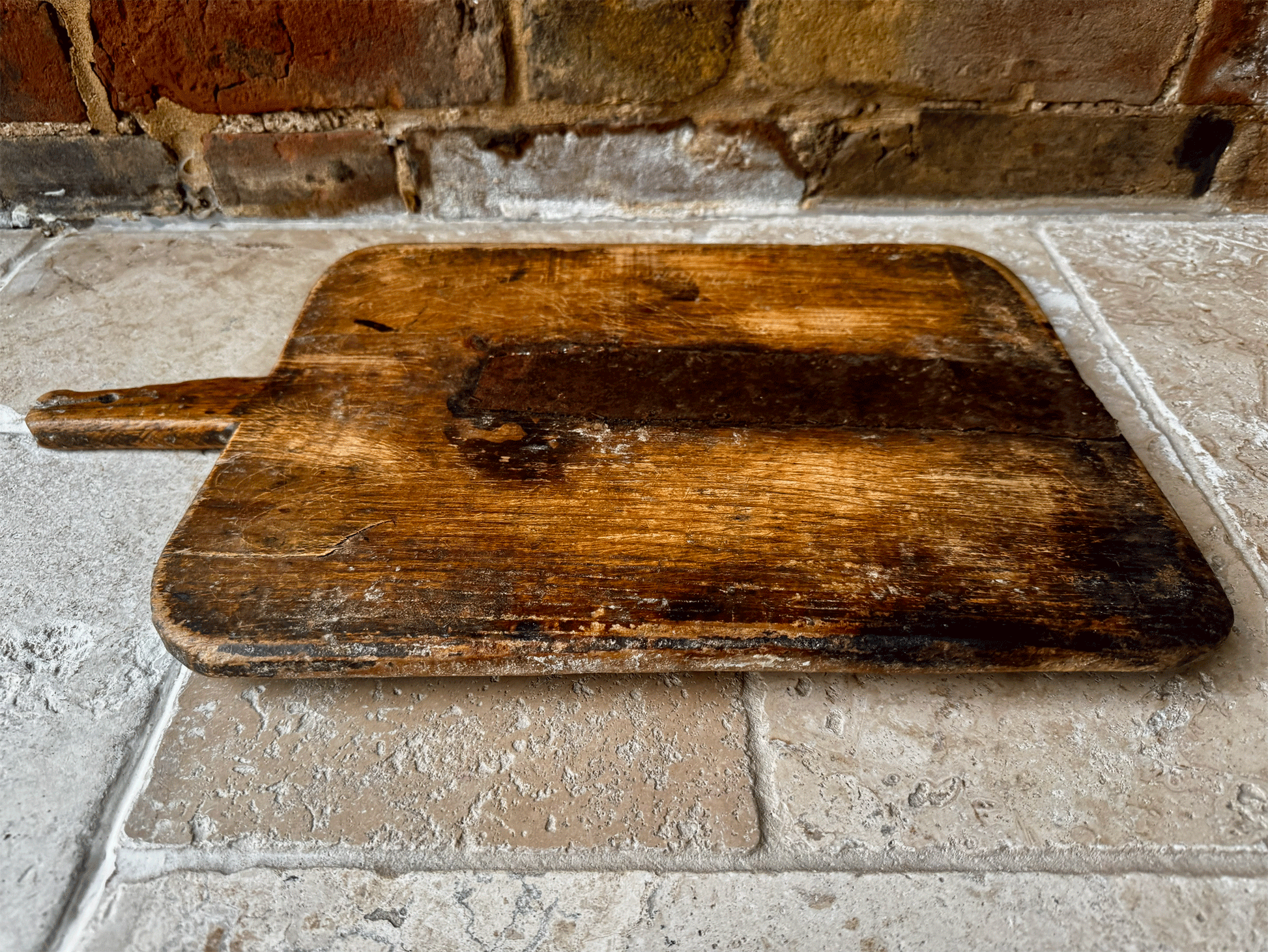 antique rustic primitive dough board cutting breadboard swedish 19th century 1800s