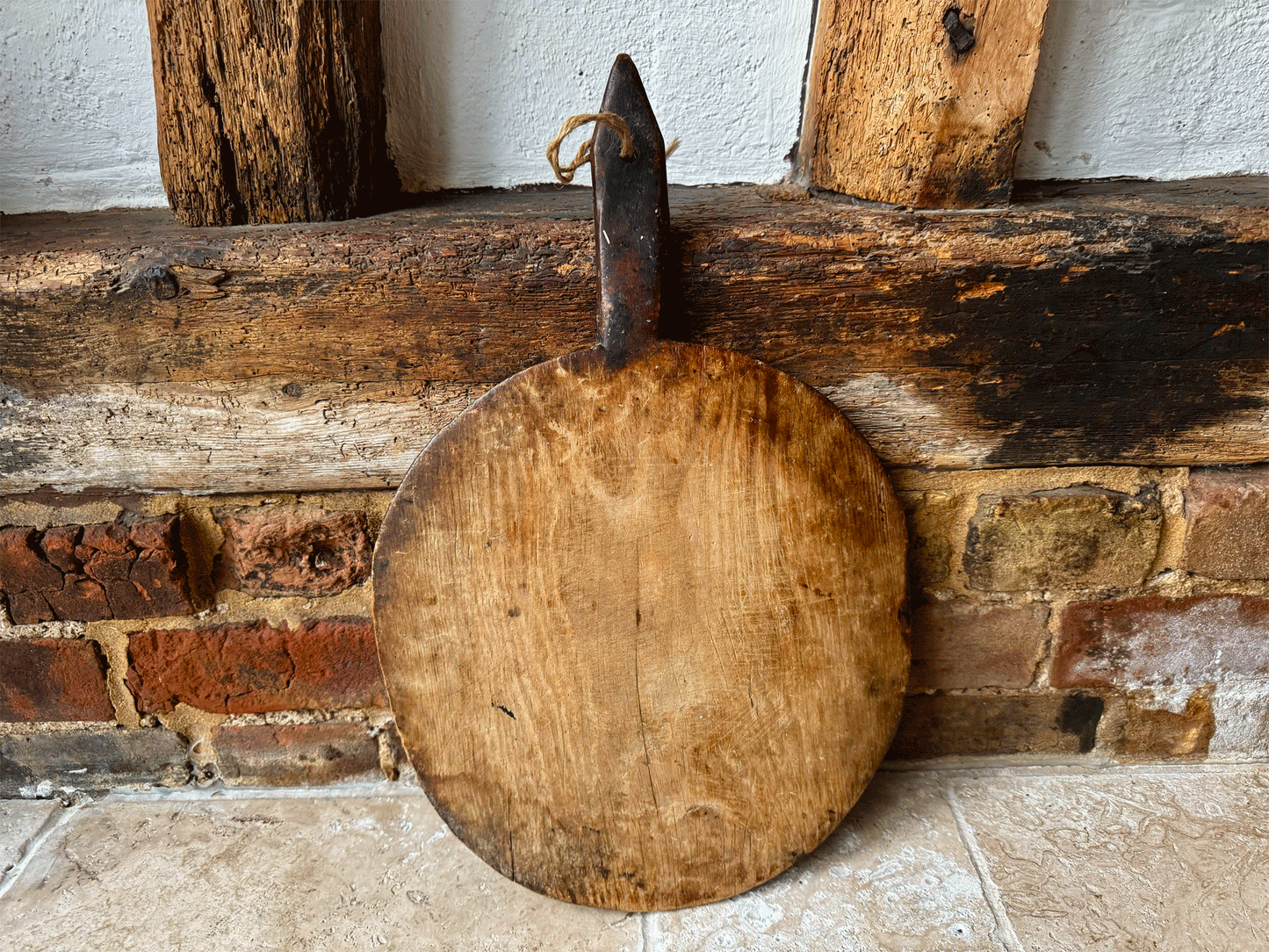 rare antique 19th century 1800s rustic primitive dough bread cutting board