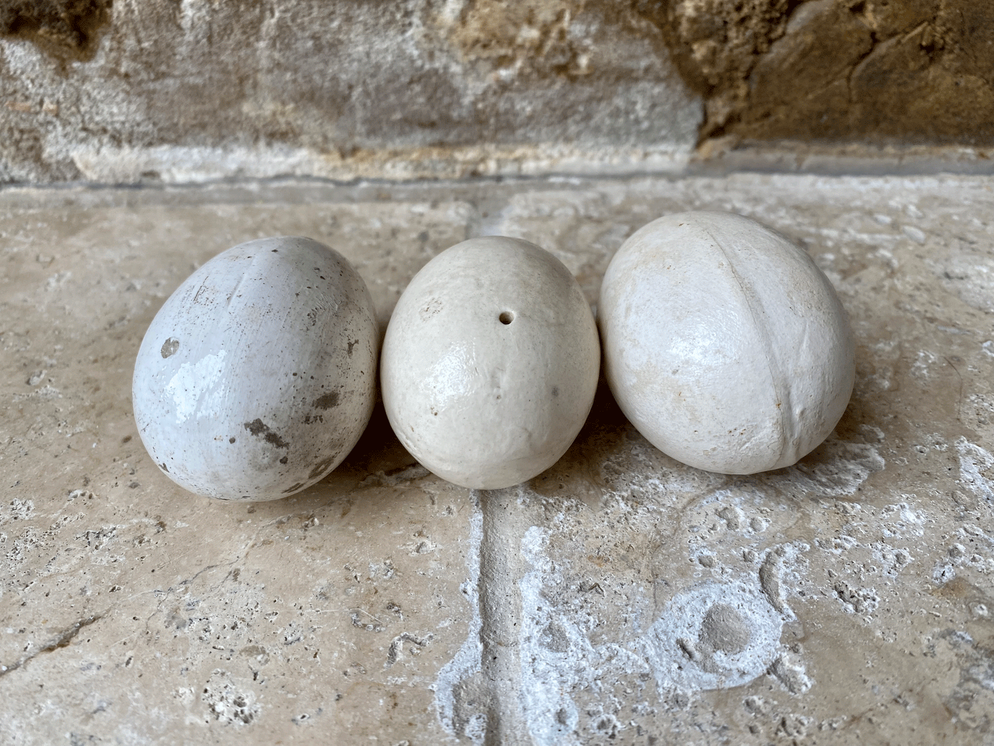 antique victorian ironstone dummy broody laying egg