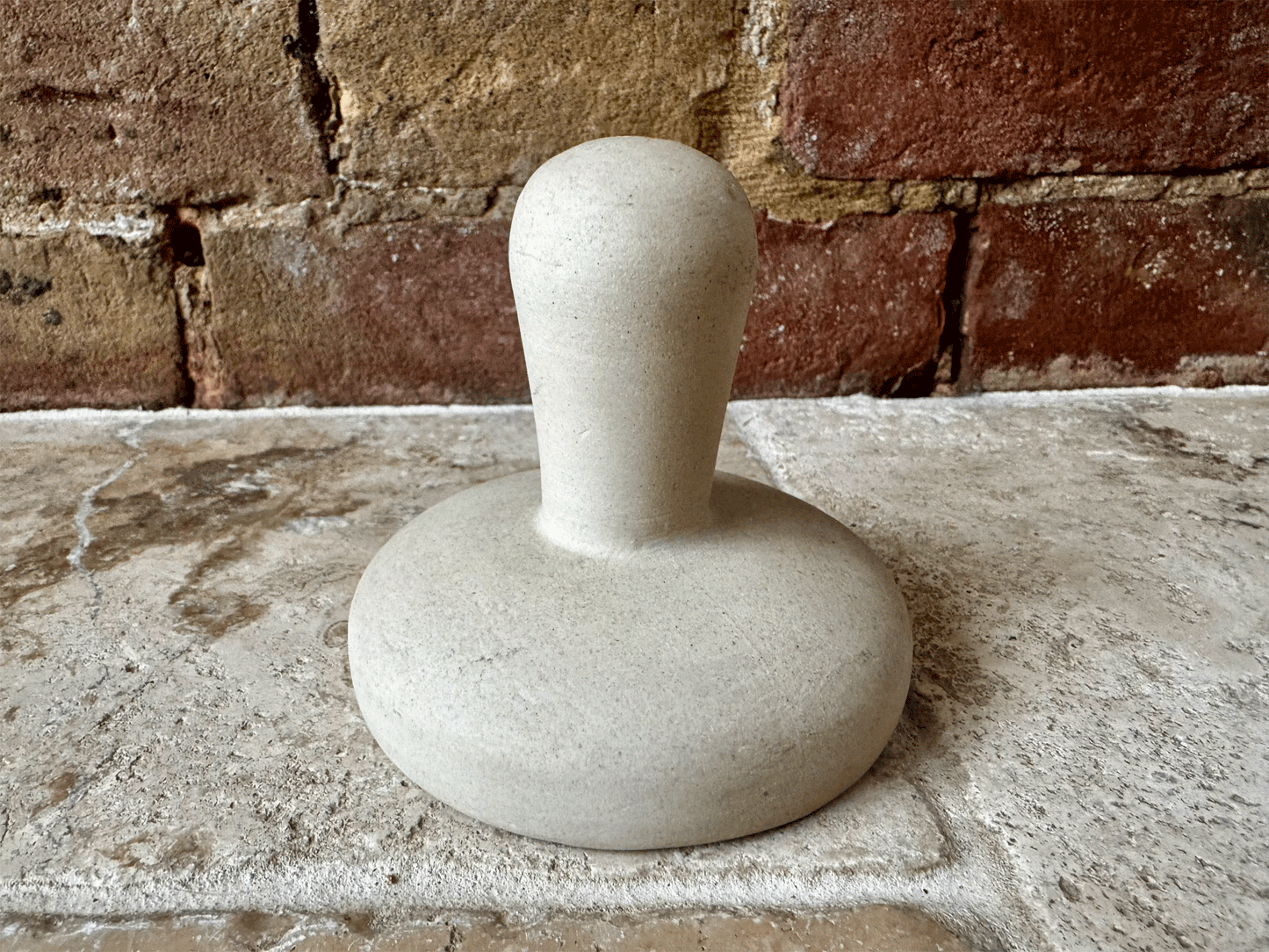 vintage english stoneware carved butter stamp mould english irish scottish union shamrock clover thistle rose wedding union gift