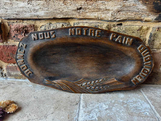 Vintage French Bread Platter
