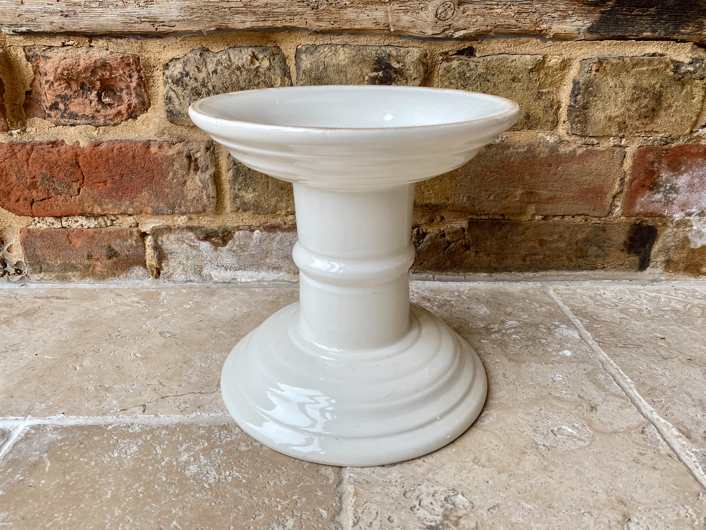 antique edwardian white ironstone butchers display ham stand parnall sons advertising