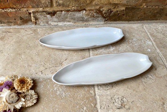 vintage english corn cob white ironstone serving dishes tg green